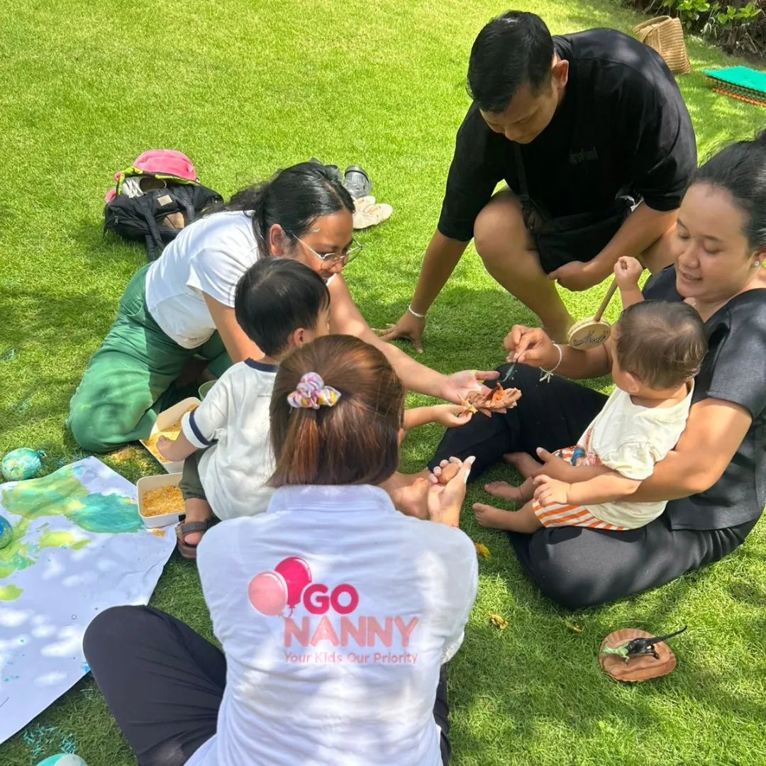 Nanny with baby