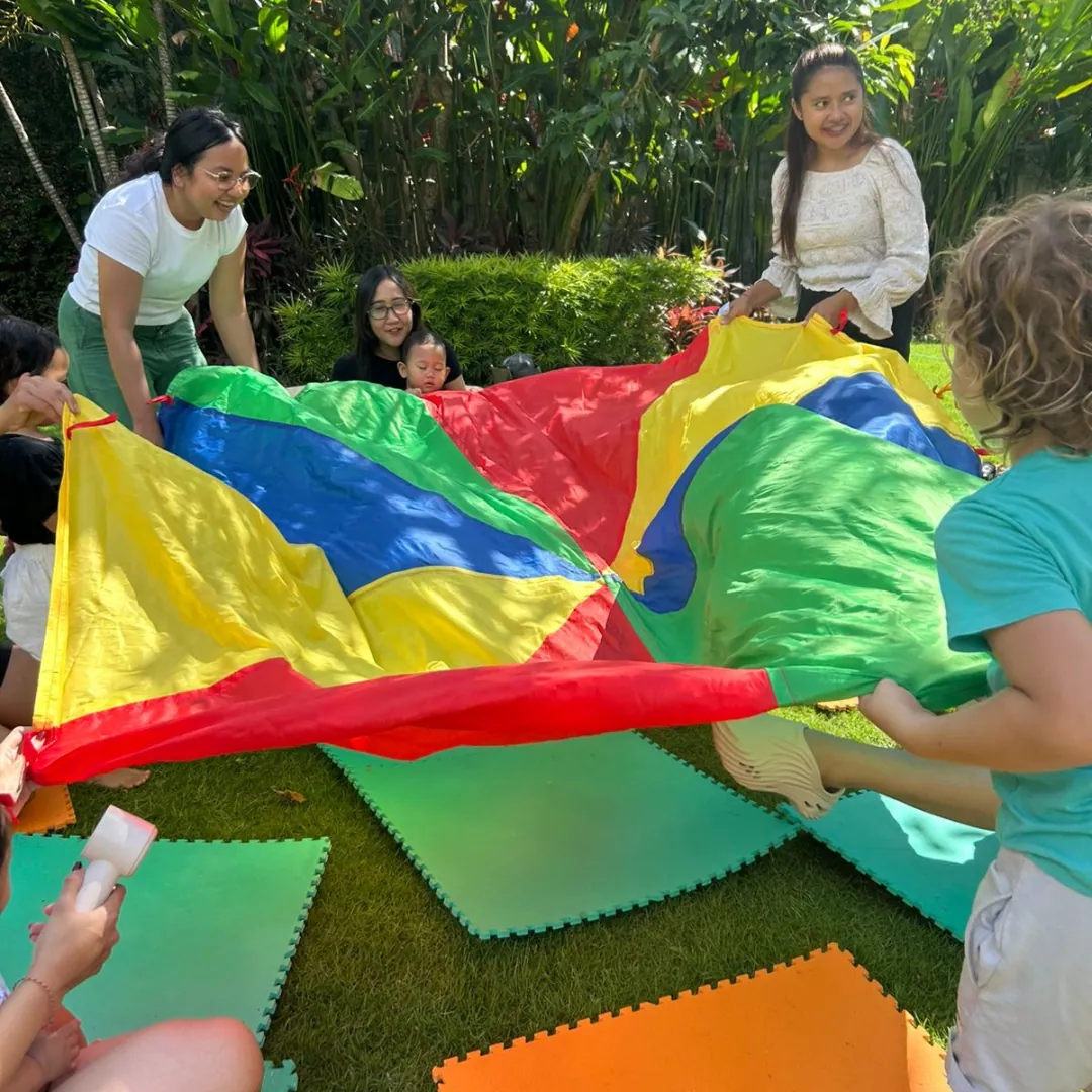 Kids outdoor playtime